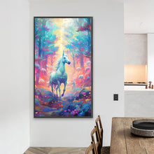 Load image into Gallery viewer, Unicorn 40*70CM (canvas) Full Square AB Drill Diamond Painting
