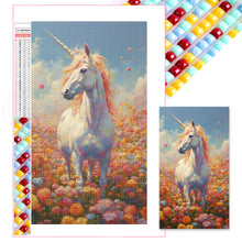 Load image into Gallery viewer, Unicorn 40*70CM (canvas) Full Square AB Drill Diamond Painting
