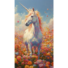 Load image into Gallery viewer, Unicorn 40*70CM (canvas) Full Square AB Drill Diamond Painting
