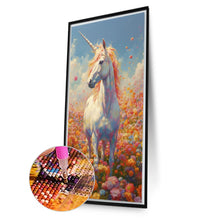 Load image into Gallery viewer, Unicorn 40*70CM (canvas) Full Square AB Drill Diamond Painting
