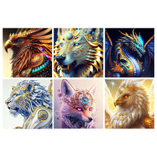 Load image into Gallery viewer, Handsome Animals 30*30CM (canvas) Full Round Drill Diamond Painting
