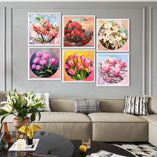 Load image into Gallery viewer, Flowers 30*30CM (canvas) Full Round Drill Diamond Painting
