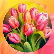 Load image into Gallery viewer, Flowers 30*30CM (canvas) Full Round Drill Diamond Painting
