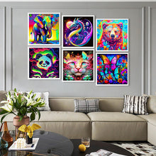 Load image into Gallery viewer, Colorful Animals 30*30CM (canvas) Full Round Drill Diamond Painting
