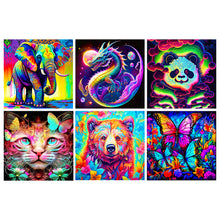 Load image into Gallery viewer, Colorful Animals 30*30CM (canvas) Full Round Drill Diamond Painting
