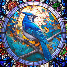 Load image into Gallery viewer, Stained Glass Animals 30*30CM (canvas) Full Round Drill Diamond Painting
