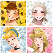 Load image into Gallery viewer, Disney Princess 30*30CM (canvas) Full Round Drill Diamond Painting
