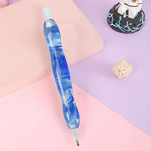 Diamond Painting Tools Kit Diamond Painting Pen Kits Plastic Tips (Blue)