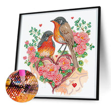 Load image into Gallery viewer, Sparrow 30*30CM (canvas) Partial Special-Shaped Drill Diamond Painting
