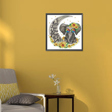 Load image into Gallery viewer, Elephant 30*30CM (canvas) Partial Special-Shaped Drill Diamond Painting
