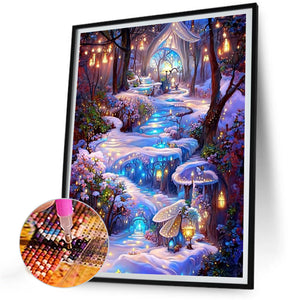 Dreamland 30*40CM (canvas) Full Square AB Drill Diamond Painting