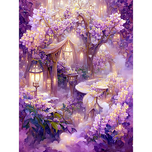 Dreamland 30*40CM (canvas) Full Square AB Drill Diamond Painting