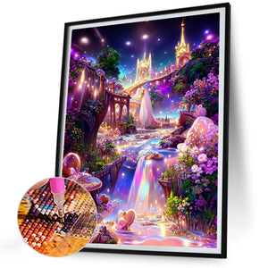 Dreamland 30*40CM (canvas) Full Square AB Drill Diamond Painting