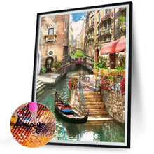 Load image into Gallery viewer, Boat Running Water 30*40CM (canvas) Full Square AB Drill Diamond Painting
