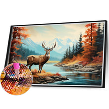 Load image into Gallery viewer, Forest Fawn 40*30CM (canvas) Full Square AB Drill Diamond Painting
