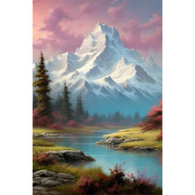 Load image into Gallery viewer, Snow Mountain 40*60CM (canvas) Full Round Drill Diamond Painting
