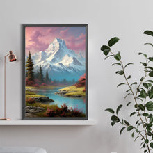 Load image into Gallery viewer, Snow Mountain 40*60CM (canvas) Full Round Drill Diamond Painting
