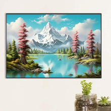 Load image into Gallery viewer, Snow Mountain 60*40CM (canvas) Full Round Drill Diamond Painting
