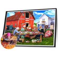 Load image into Gallery viewer, Country Ladies Party 70*50CM (canvas) Full Square Drill Diamond Painting
