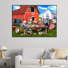 Load image into Gallery viewer, Country Ladies Party 70*50CM (canvas) Full Square Drill Diamond Painting
