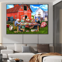 Load image into Gallery viewer, Country Ladies Party 70*50CM (canvas) Full Square Drill Diamond Painting
