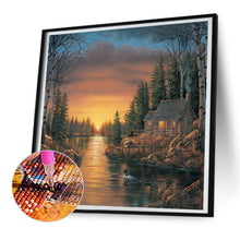 Load image into Gallery viewer, Countryside View 30*30CM (canvas) Full Round Drill Diamond Painting
