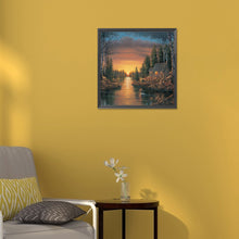 Load image into Gallery viewer, Countryside View 30*30CM (canvas) Full Round Drill Diamond Painting
