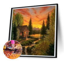 Load image into Gallery viewer, Countryside View 30*30CM (canvas) Full Round Drill Diamond Painting
