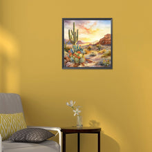 Load image into Gallery viewer, Cactus Flower 30*30CM (canvas) Full Round Drill Diamond Painting
