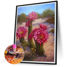 Load image into Gallery viewer, Cactus Flower 30*40CM (canvas) Full Round Drill Diamond Painting
