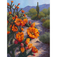 Load image into Gallery viewer, Cactus Flower 30*40CM (canvas) Full Round Drill Diamond Painting
