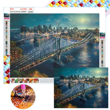 Load image into Gallery viewer, Bridge 40*30CM (canvas) Full Square Drill Diamond Painting
