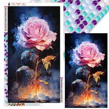 Load image into Gallery viewer, Texture Rose 40*70CM (canvas) Full Round Drill Diamond Painting
