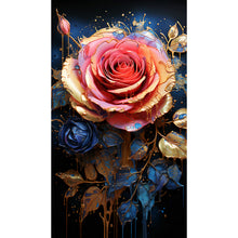 Load image into Gallery viewer, Texture Rose 40*70CM (canvas) Full Round Drill Diamond Painting
