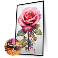 Load image into Gallery viewer, Texture Rose 40*70CM (canvas) Full Round Drill Diamond Painting
