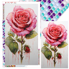 Load image into Gallery viewer, Texture Rose 40*70CM (canvas) Full Round Drill Diamond Painting
