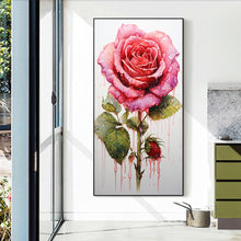 Load image into Gallery viewer, Texture Rose 40*70CM (canvas) Full Round Drill Diamond Painting
