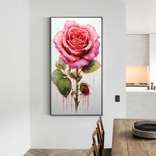 Load image into Gallery viewer, Texture Rose 40*70CM (canvas) Full Round Drill Diamond Painting
