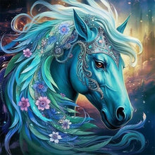 Load image into Gallery viewer, Horse 40*40CM (canvas) Full Round Drill Diamond Painting
