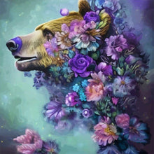 Load image into Gallery viewer, Bear 40*40CM (canvas) Full Round Drill Diamond Painting
