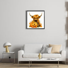 Load image into Gallery viewer, Ox And A Pumpkin 40*40CM (canvas) Full Round Drill Diamond Painting
