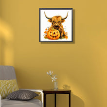 Load image into Gallery viewer, Ox And A Pumpkin 40*40CM (canvas) Full Round Drill Diamond Painting
