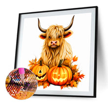 Load image into Gallery viewer, Cow And Pumpkin 40*40CM (canvas) Full Round Drill Diamond Painting
