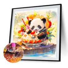 Load image into Gallery viewer, Ai Curious Panda 40*40CM (canvas) Full Round Drill Diamond Painting
