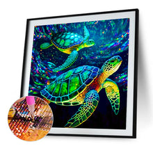 Load image into Gallery viewer, Sea Turtle 40*40CM (canvas) Full Round Drill Diamond Painting
