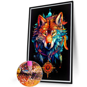 Indy Dreamcatcher 40*60CM (canvas) Full Round Drill Diamond Painting