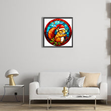 Load image into Gallery viewer, Christmas Squirrel 40*40CM (canvas) Full Round Drill Diamond Painting
