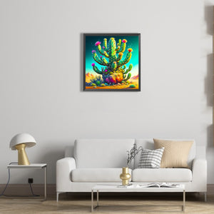 Cactus 40*40CM (canvas) Full Round Drill Diamond Painting