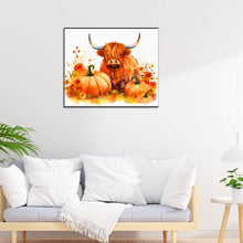 Load image into Gallery viewer, Cow And Pumpkin 60*50CM (canvas) Full Round Drill Diamond Painting
