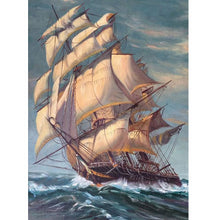 Load image into Gallery viewer, Sea Sailing Boat 40*50CM (canvas) Full Square Drill Diamond Painting
